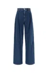 Mm Studio Valvola Denim Jeans In Blue