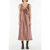 Mm Talete Sleeveless A-line Dress In Mauve