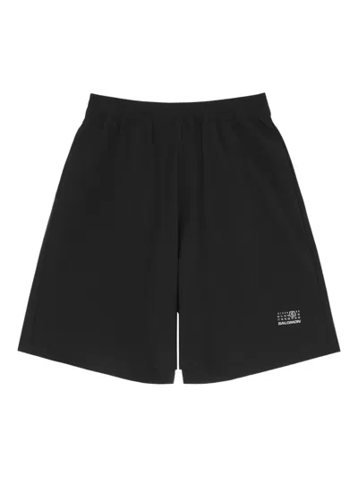 Mm6 & Salomon Wide Jersey Short Black