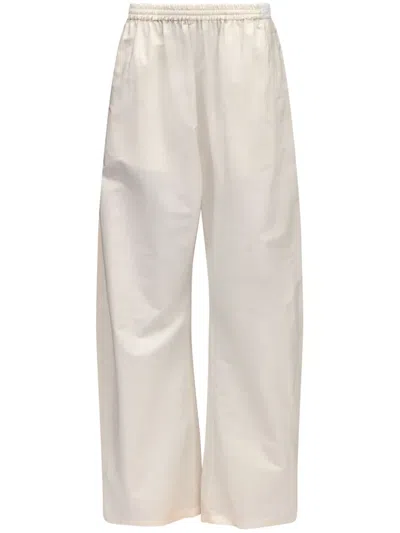 MM6 MAISON MARGIELA COTTON FLARED TROUSERS