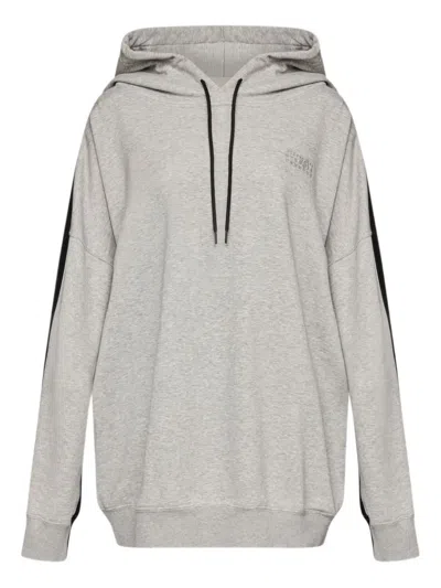 MM6 MAISON MARGIELA NUMBERS-MOTIF HOODIE