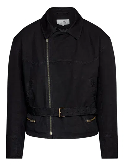 Mm6 Maison Margiela ベルテッド ジャケット In Black