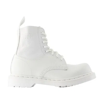 Mm6 Maison Margiela 1460 8-eye No Steel Toe Ankle Boots