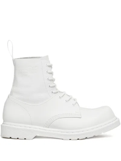 Mm6 Maison Margiela X Dr. Martens 1460 8-eye No Steel Toe Womens White