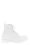 Mm6 Maison Margiela X Dr. Martens 1460 8-eye No Steel Toe Womens White In White