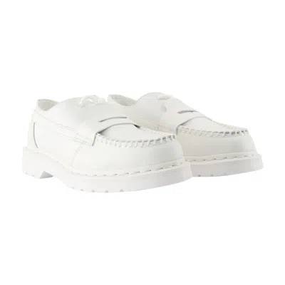 Mm6 Maison Margiela 1461/penton Loafers In White