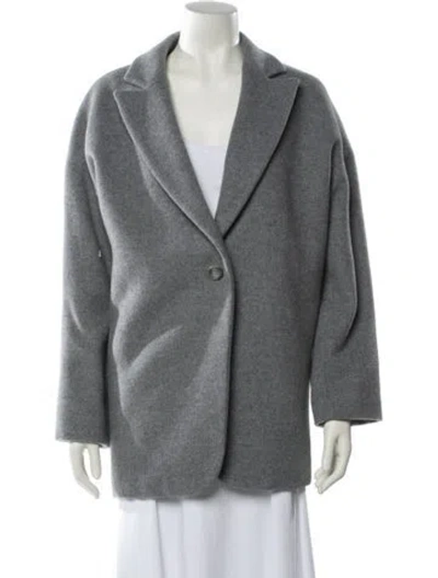 Pre-owned Mm6 Maison Margiela 2016 Wool Blazer In Gray