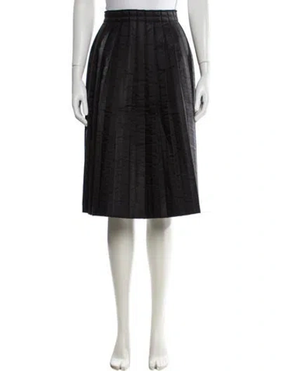 Pre-owned Mm6 Maison Margiela 2019 Knee-length Skirt In Gray