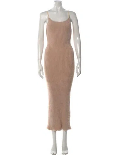 Pre-owned Mm6 Maison Margiela 2023 Long Dress In Pink