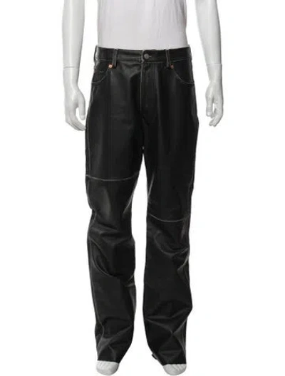 Pre-owned Mm6 Maison Margiela 2023 Pants In Black