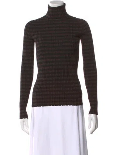 Pre-owned Mm6 Maison Margiela 2025 Plaid Print Sweater In Multi