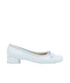 Mm6 Maison Margiela 30mm Anatomic Ballerinas In White