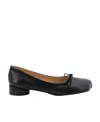 Mm6 Maison Margiela Mm6 By Maison Margiela Classic Anatomical Ballerinas In Black