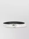 Mm6 Maison Margiela 3.5 Cm Belt With Multiple Holes