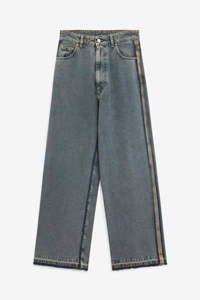 Mm6 Maison Margiela 5 Pocket Jeans In Blue
