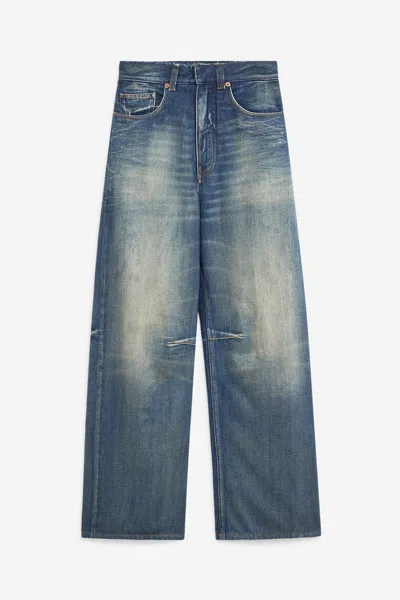 Mm6 Maison Margiela 5 Pocket Jeans In Blue