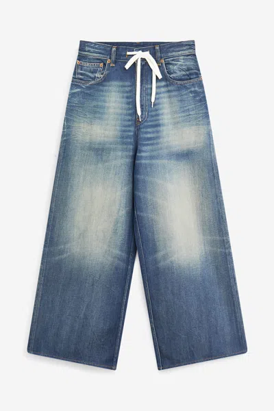 Mm6 Maison Margiela 5 Pocket Jeans In Blue
