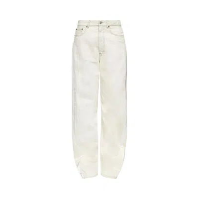 Pre-owned Mm6 Maison Margiela 5 Pockets Pants 'off White' | Women's Size 32
