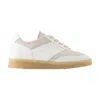 Mm6 Maison Margiela Leather And Suede Sneakers