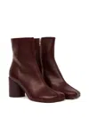 Mm6 Maison Margiela 70mm Anatomic Stitch Ankle Boots