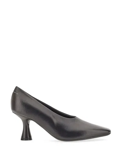 Mm6 Maison Margiela Stylish 7.5 Cm Leather Pump For Women In Animal Print