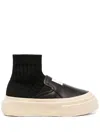 Mm6 Maison Margiela 8ax Sock-sneakers In Schwarz