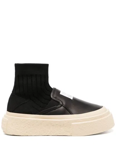 Mm6 Maison Margiela 8ax Sock-sneakers In Schwarz