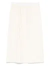 Mm6 Maison Margiela A-line Skirt In Neutrals