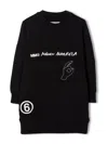 Mm6 Maison Margiela Abito In Black