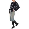 Mm6 Maison Margiela Abstract-print Cotton Sweatshirt