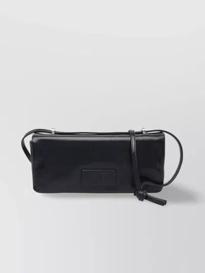 Mm6 Maison Margiela Adjustable Leather Shoulder Bag