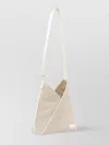 Mm6 Maison Margiela Adjustable Strap Triangular Shape Shoulder Bag
