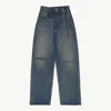 Mm6 Maison Margiela Aged Denim Jeans In Blue
