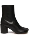 Mm6 Maison Margiela Anatomic 70mm Ankle Boots In Black