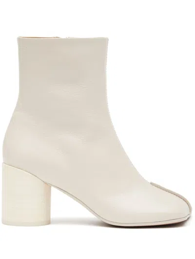 MM6 MAISON MARGIELA ANATOMIC 70MM LEATHER ANKLE BOOTS