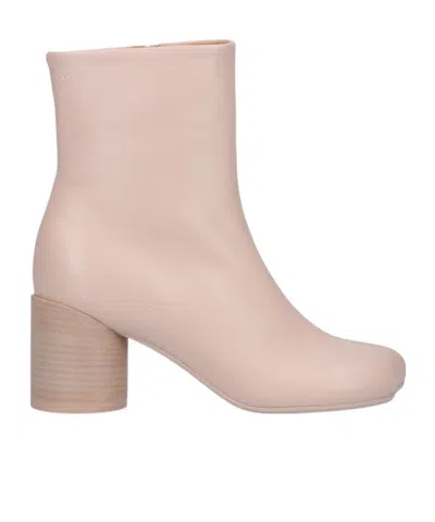 MM6 MAISON MARGIELA MM6 MAISON MARGIELA ANATOMIC SIDE-ZIP ANKLE BOOTS