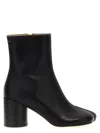 Mm6 Maison Margiela Mm6 By Maison Margiela Stitch-out Leather Ankle Boots