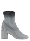 Mm6 Maison Margiela Anatomic Ankle Boots In Gray