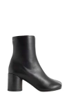 MM6 MAISON MARGIELA ANATOMIC ANKLE BOOTS IN NAPPA LEATHER