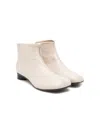 Mm6 Maison Margiela Anatomic Ankle Boots In Neutrals