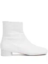 Mm6 Maison Margiela Mm6 Ankle Boot In Red