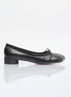 Mm6 Maison Margiela Mm6 By Maison Margiela Classic Anatomical Ballerinas In Black
