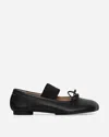 Mm6 Maison Margiela Anatomic Ballerinas Black In Black