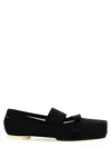 Mm6 Maison Margiela Mm6 By Maison Margiela Ballet Flats With Signature Bow Detail In Black