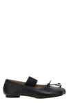 Mm6 Maison Margiela 'anatomic' Ballet Flats In Black