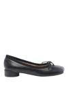 Mm6 Maison Margiela Mm6 By Maison Margiela Classic Anatomical Ballerinas In Black