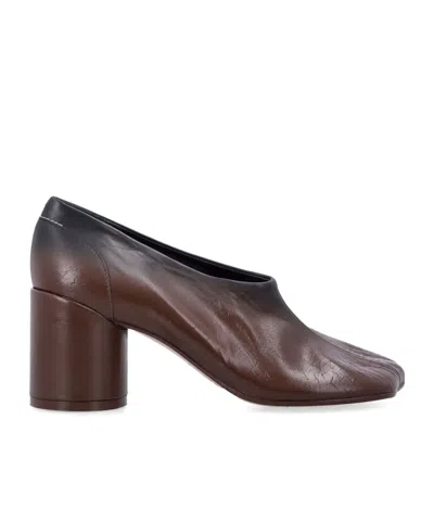 MM6 MAISON MARGIELA MM6 MAISON MARGIELA ANATOMIC BLOCK-HEEL PUMPS