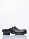 Mm6 Maison Margiela Atomic Clog Slippers In Black