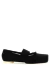Mm6 Maison Margiela Mm6 By Maison Margiela Ballet Flats With Signature Bow Detail