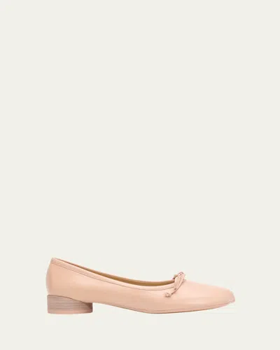 Mm6 Maison Margiela Anatomic Leather Ballerina Pumps In Multi